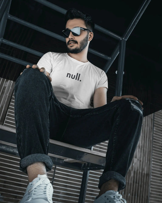 NULL Unisex T-Shirt - Feel Comfortable When You Code DevHero India