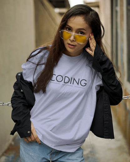 Coding Since Childhood - Unisex Coding T-Shirt for developers DevHero India