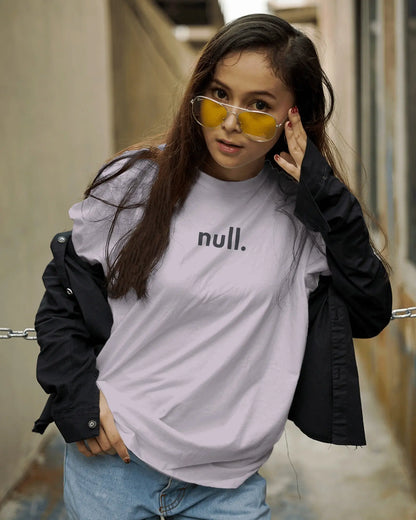 NULL Unisex T-Shirt - Feel Comfortable When You Code DevHero India