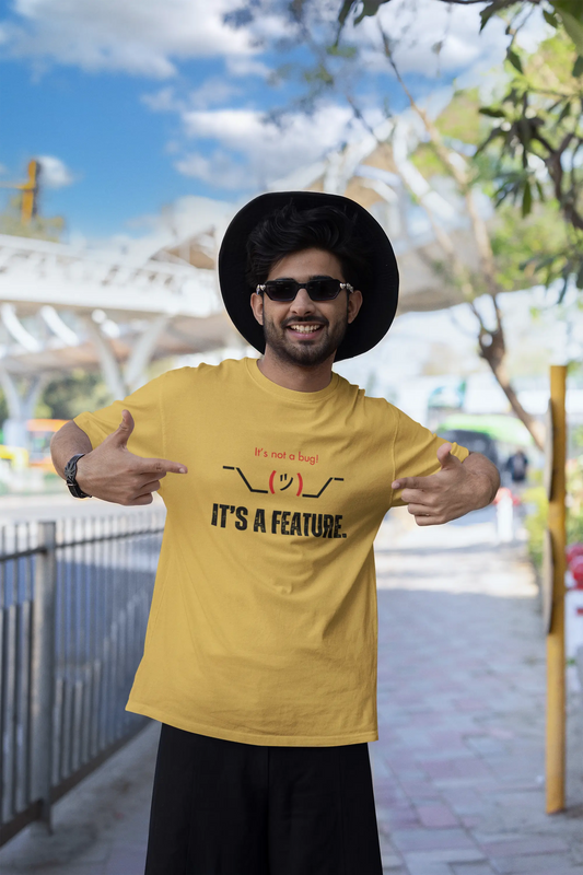 It's not a bug! It's a feature! - Unisex Classic T-Shirt DevHero India