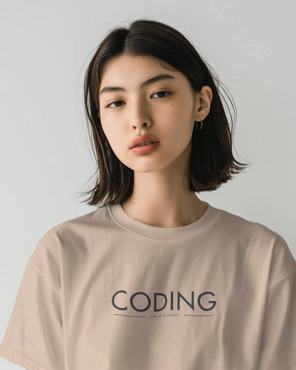 Coding Since Childhood - Unisex Coding T-Shirt for developers DevHero India