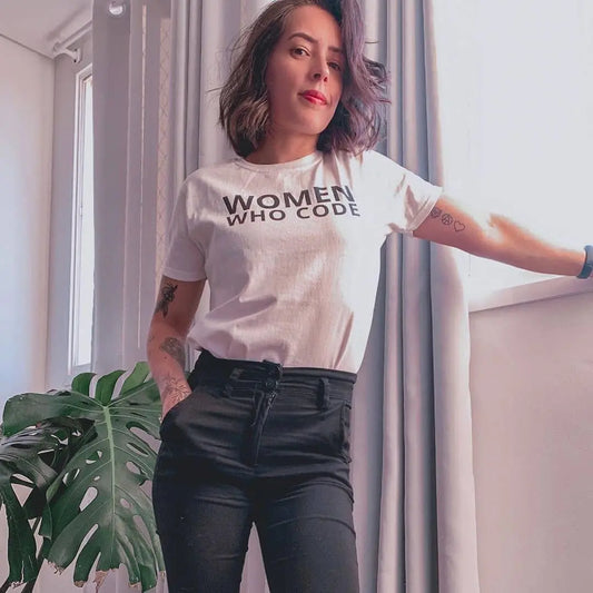 Women Who Code Empowering T-Shirt - Celebrate Women in Tech DevHero India
