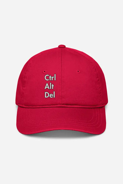 Ctrl+Alt+Del - Baseball Cap for the coders (Unisex) DevHero India