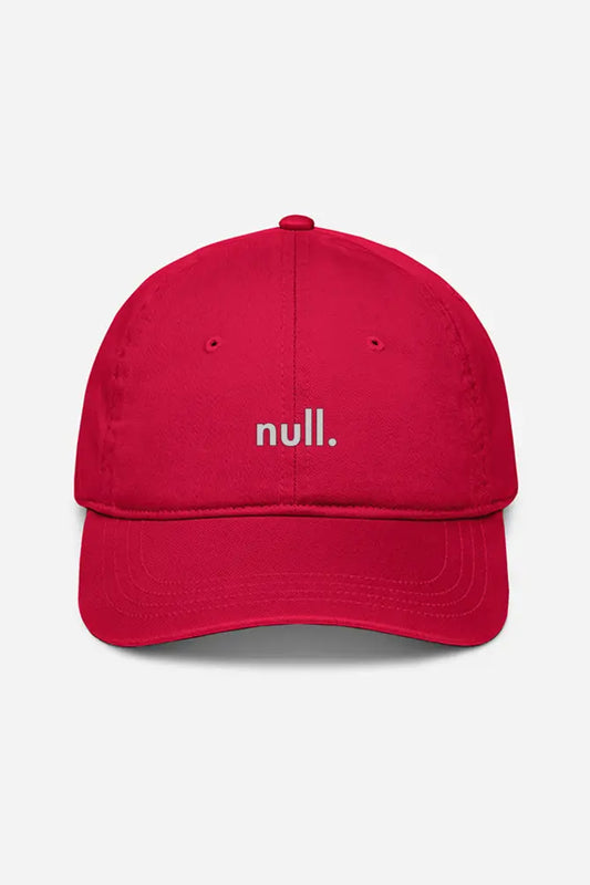 NULL Baseball Cap for the coders (Unisex) DevHero India