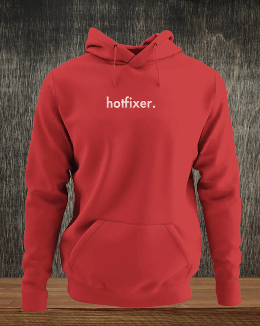 Hotfixer - Elite Coding Hoodie for Programmers by DevHero DevHero India