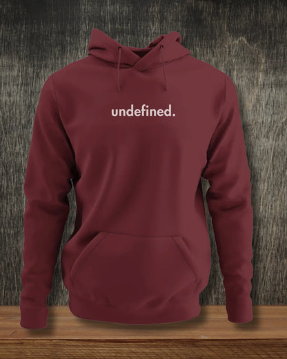 Undefined - Iconic Coding Geek Hoodie by DevHero DevHero India