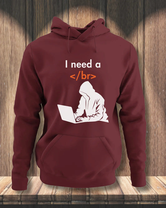 Need a Break - Relax in DevHero’s Coding Hoodie for Programmers DevHero India