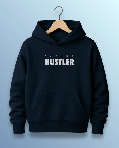 Coding Hustler Hoodie - Heavy Hoodie for Developers & Creators