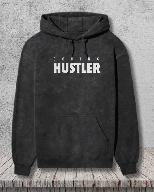 Coding Hustler - Effortless Style in a Coding Geek Hoodie by DevHero | Acis Wash Hoodie DevHero India