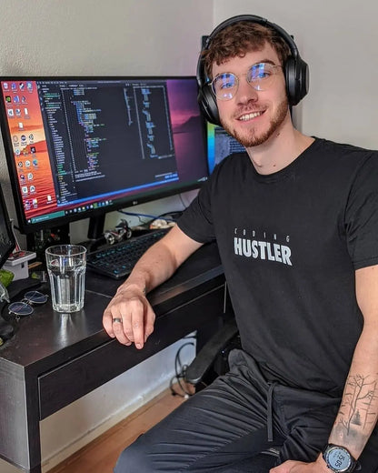 Coding Hustler Unisex T-Shirt - Show Your Coding Spirit DevHero India