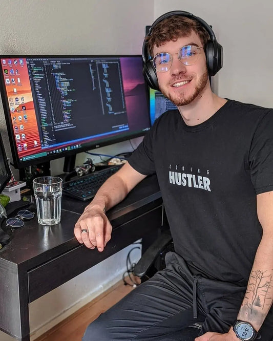 Coding Hustler Unisex T-Shirt - Show Your Coding Spirit DevHero India