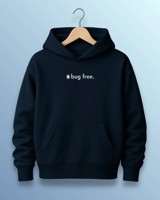 Bug-Free Oversized Hoodie - 400 GSM | Clean Code, Clean Style Coding Hoodie