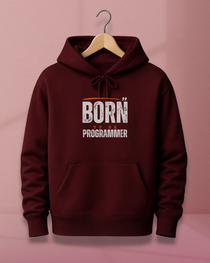 Born to Be a Programmer Hoodie – Heavy Cotton Hoodie for Developers