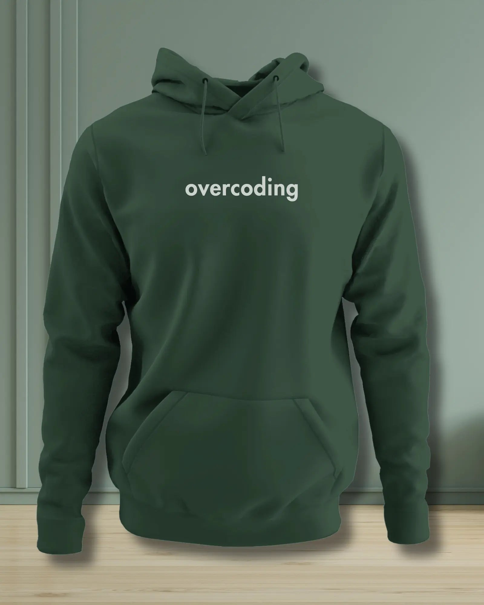 Overcoding - Comfortable Coding Hoodie for Programmers by DevHero DevHero India