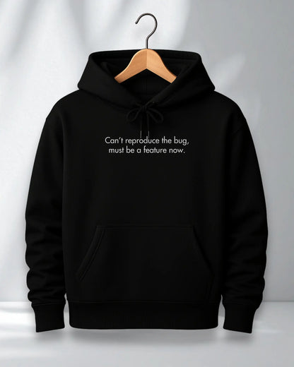 Can’t Reproduce the Bug Hoodie – 400 GSM Oversized Cotton Hoodie for Developers