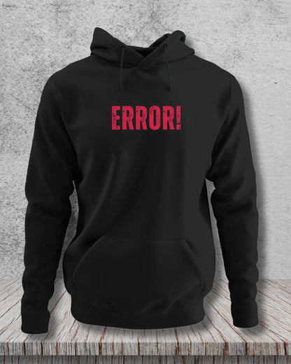 Error - Coding Geek Hoodie for Programmers DevHero India