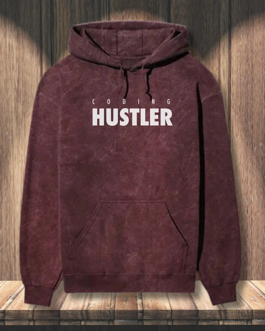 Coding Hustler - Effortless Style in a Coding Geek Hoodie by DevHero | Acis Wash Hoodie DevHero India