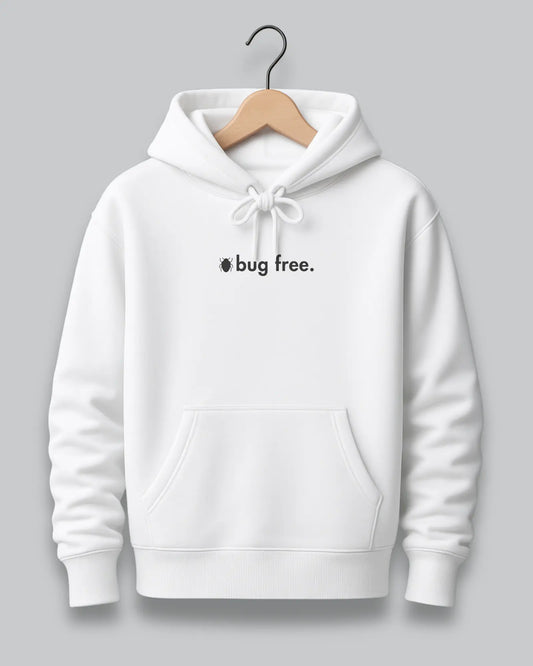 Bug-Free Oversized Hoodie - 400 GSM | Light Baby Pink | Clean Code, Clean Style Coding Hoodie