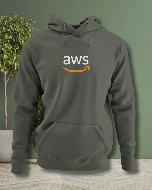 AWS - A Premium Coding Geek Hoodie for Cloud Wizards by DevHero DevHero India