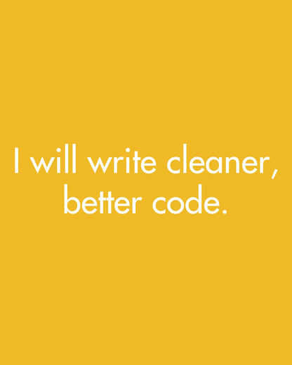 I will write cleaner & better code - Unisex Coder Sweatshirt DevHero India