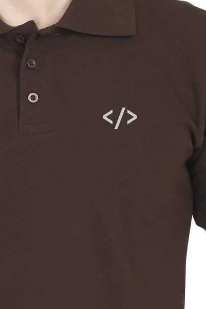 Autonomous Unisex Polo Half Sleeve T-shirt DevHero India