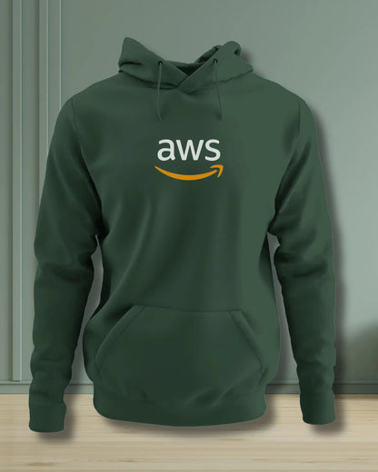 AWS - A Premium Coding Geek Hoodie for Cloud Wizards by DevHero DevHero India