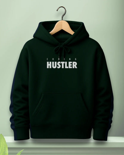 Coding Hustler Hoodie - Heavy Hoodie for Developers & Creators