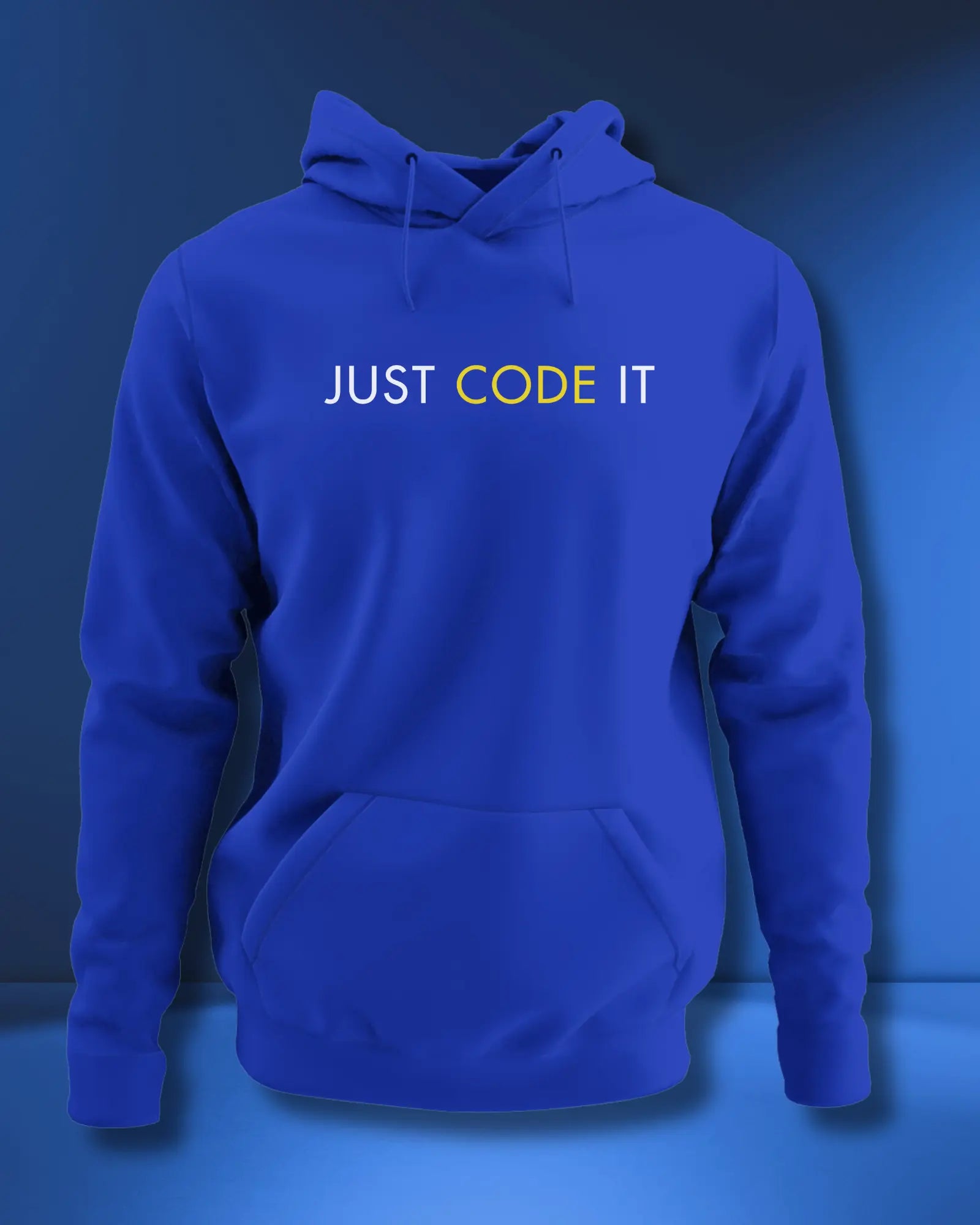 Just Code It - Effortless Style in a Coding Geek Hoodie by DevHero DevHero India