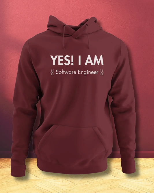Yes! I Am a Software Engineer - Proudly Worn by Coding Geeks Everywhere DevHero India