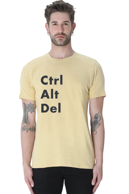 Ctrl Alt Del - Unisex Classic T-Shirt for developers DevHero India