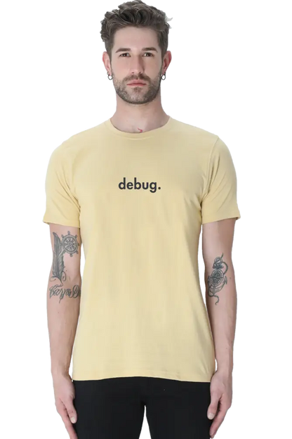 Debug - Unisex Classic Round Neck T-Shirt DevHero India