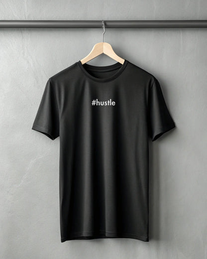 #hustle | Premium Supima T-Shirt for Software Engineers DevHero India