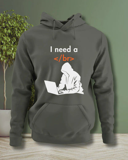 Need a Break - Relax in DevHero’s Coding Hoodie for Programmers DevHero India