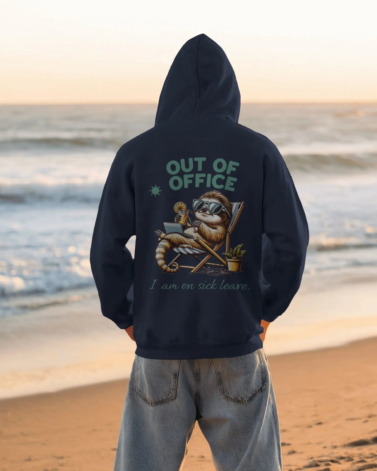 Out of Office Oversized Hoodie for Coders & Creators
