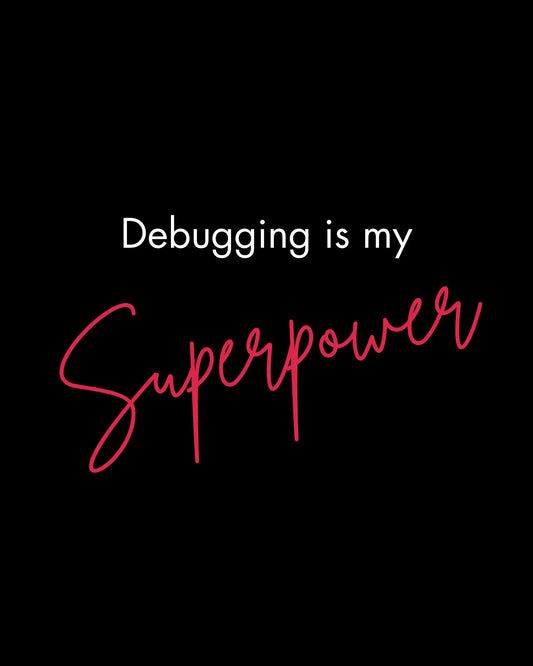 Debugging is my super power – Classic Sweatshirt for Developers DevHero India