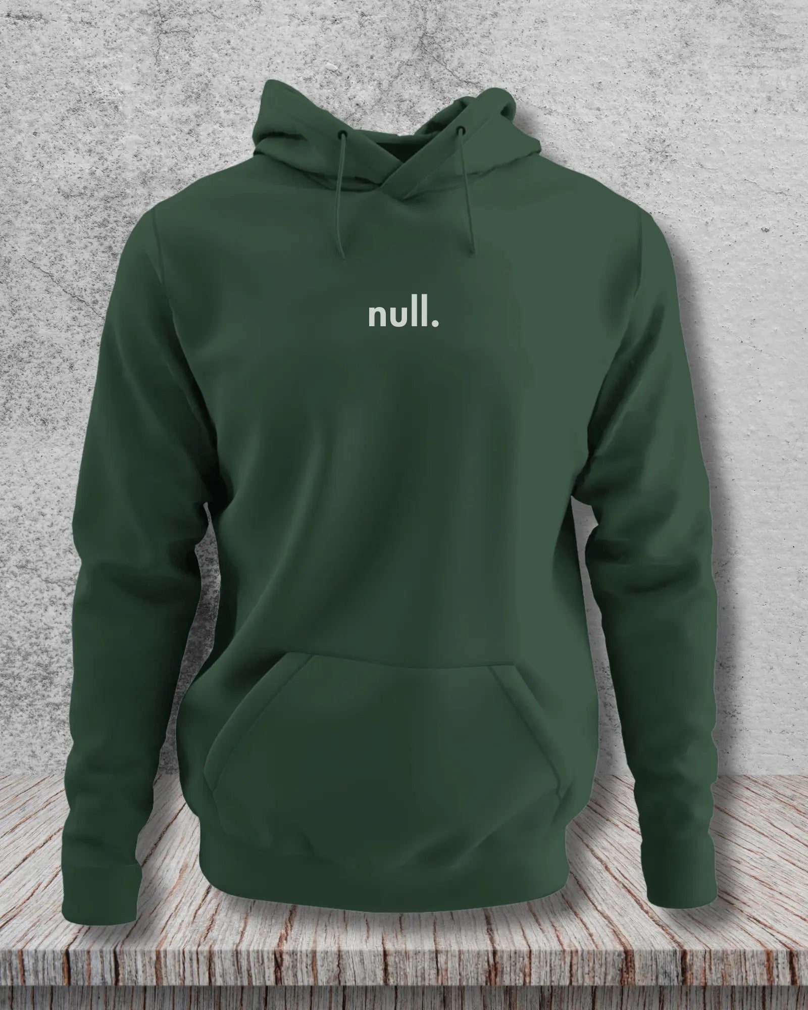 Null - Minimalist Coding Hoodie for Programmers by DevHero DevHero India