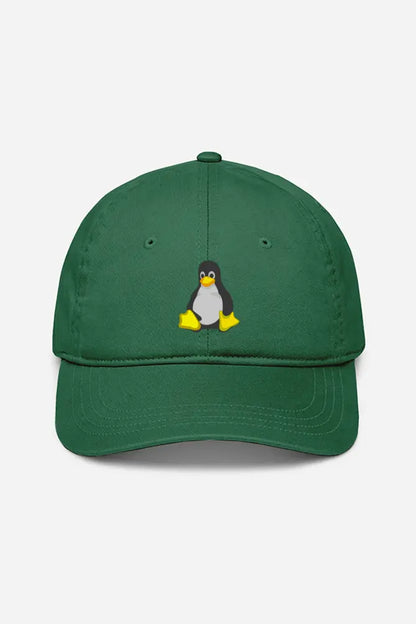 Linux Tux Penguin Baseball Cap for the coders (Unisex), Linux Cap DevHero India