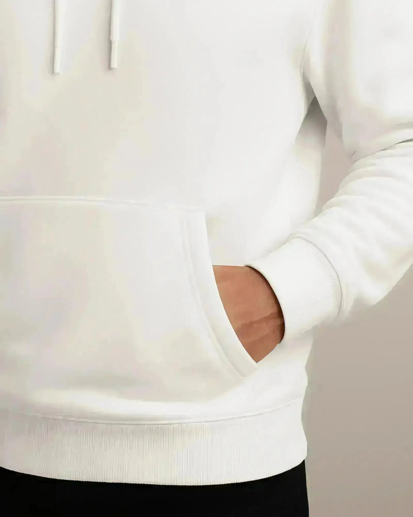 NULL - Unisex Heavy Weight Hoodie for Coders | White | 400 GSM Hoodie