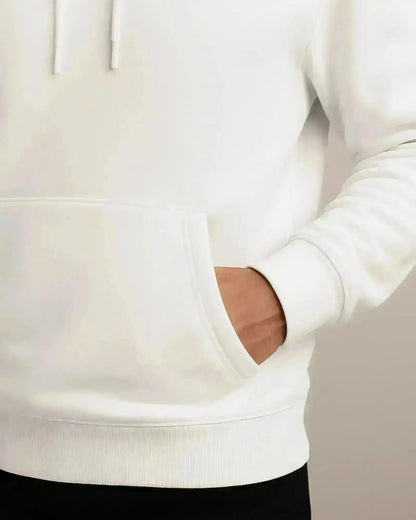 NULL - Unisex Heavy Weight Hoodie for Coders | White | 400 GSM Hoodie